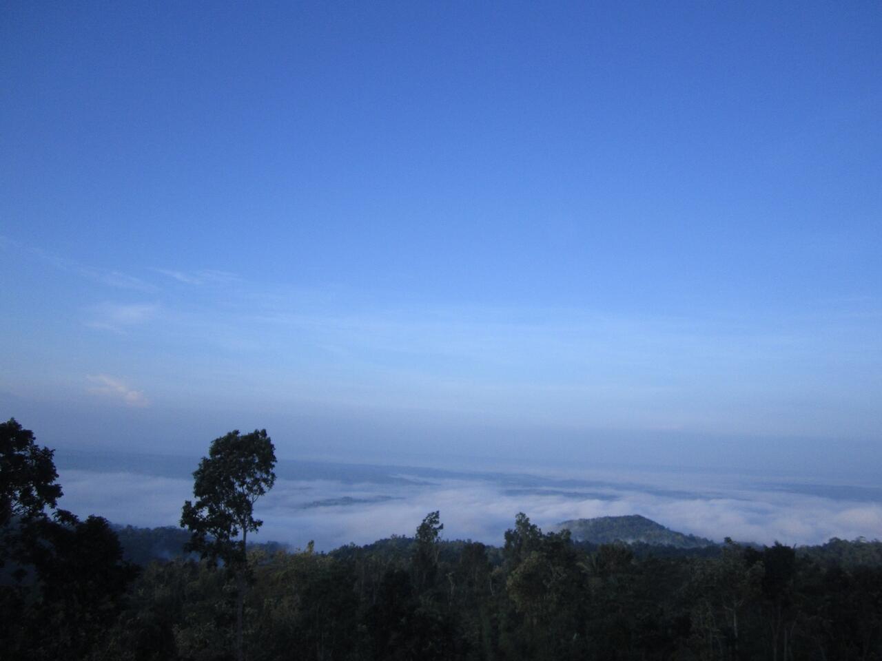 Taman Buah Nglanggeran (embung) wisata baru kolam diatas awan