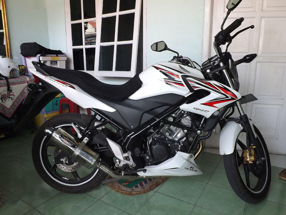 Jual Knalpot Racing Custom Nassert Beat CB150R Ngebass (2nd)