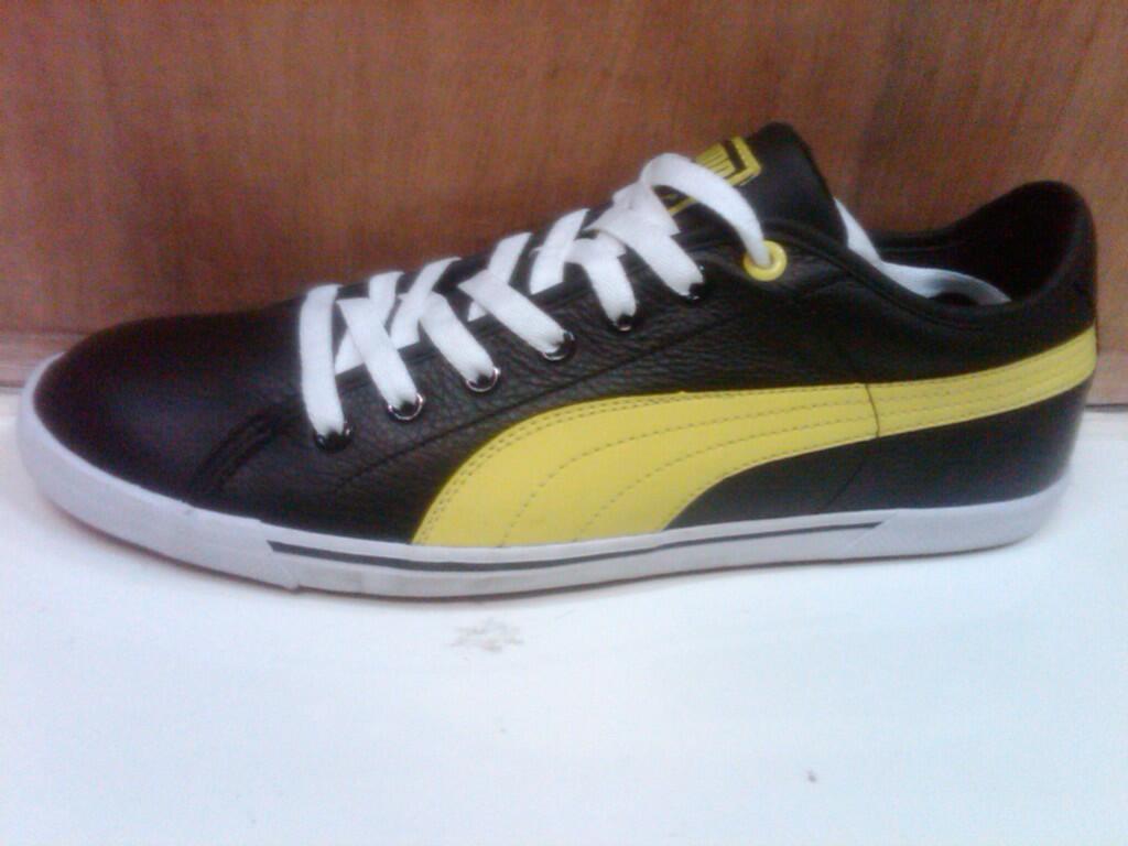 sepatu puma original benicio dan new sped cat white