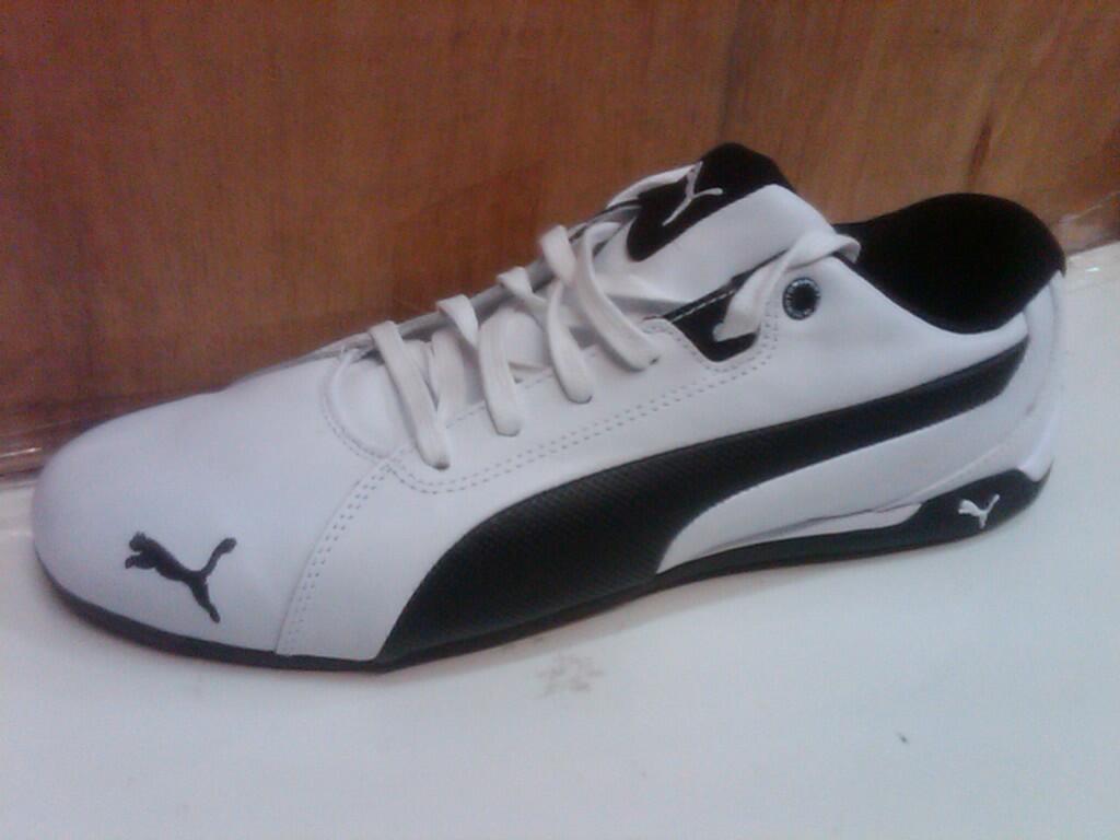 sepatu puma original benicio dan new sped cat white