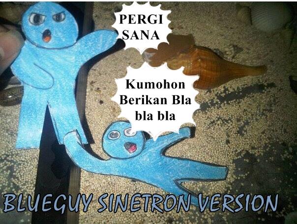 Yuk Bikin Blueguy Simple tapi KEREN !!!