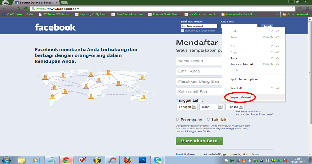 Cara mengetahui password FB teman &#91;90% Work&#93;