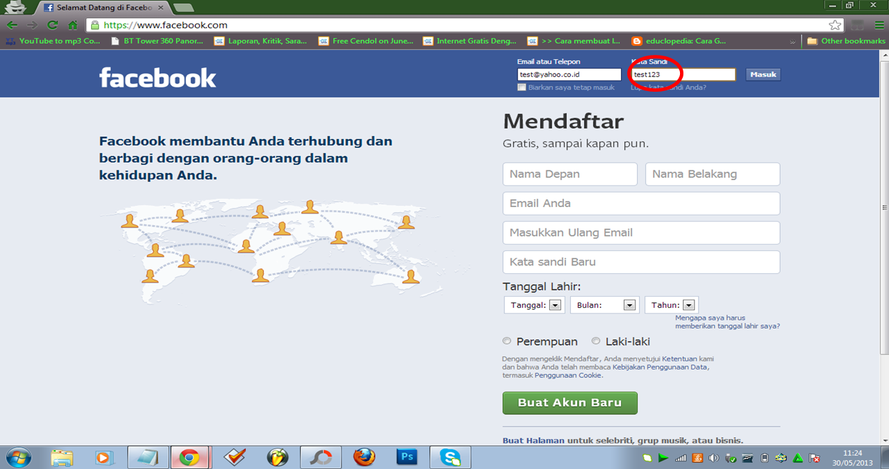 Cara mengetahui password FB teman &#91;90% Work&#93;