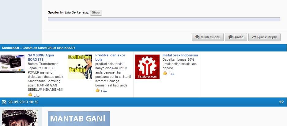 &#91;ASK&#93; Kaskus Doantur ga bebas KasAds lagi ya?
