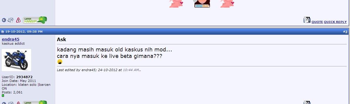 &#91;ASK&#93; Kaskus Doantur ga bebas KasAds lagi ya?
