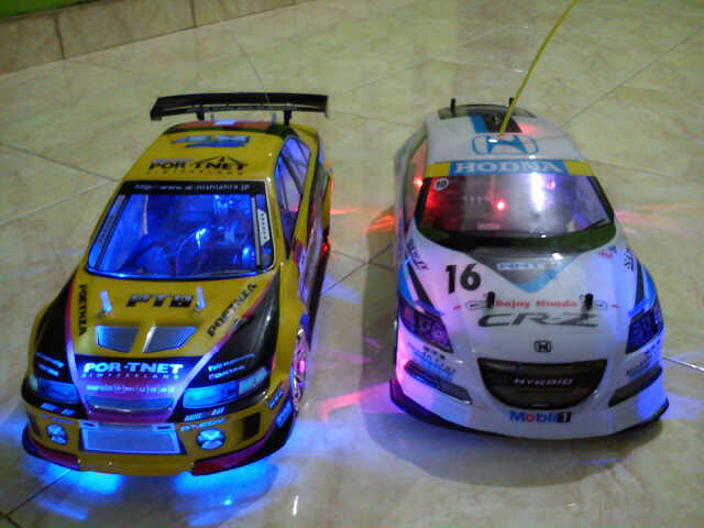 WTS BB gemini 3g dan sepasang mobil RC full modif