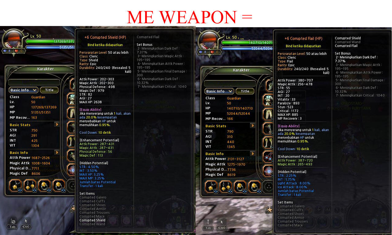 JUAL CHAR DRAGON NEST SERVER INA (ALTHEA) (GUARDIAN) LVL 50 BANYAK BONUS