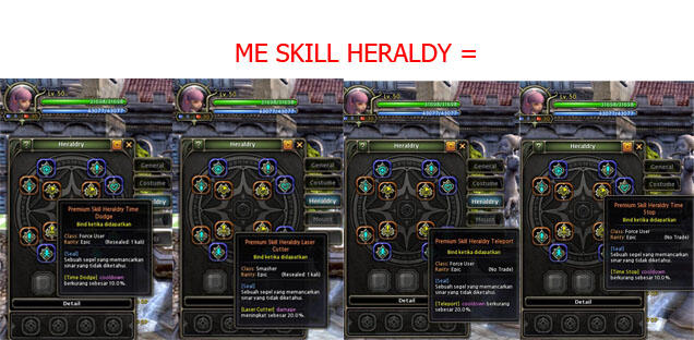 JUAL CHAR DRAGON NEST SERVER INA (ALTHEA) (GUARDIAN) LVL 50 BANYAK BONUS