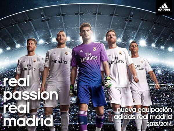 Real Madrid meresmikan jersey 2013-2014 !!!! 