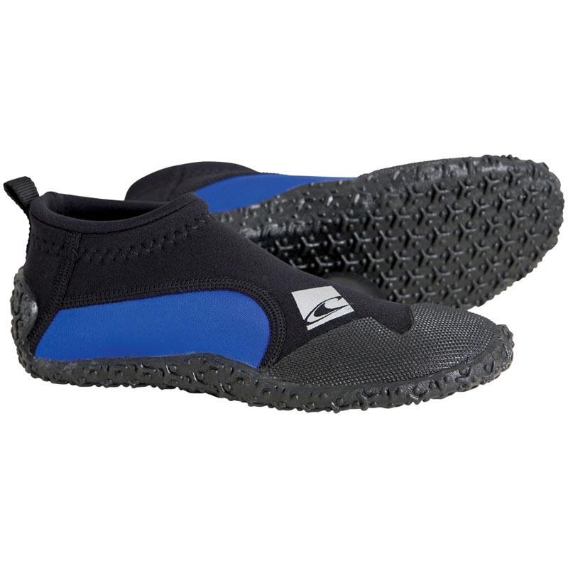 O'Neill Water Shoes - Kids Reactor Reef Boot Color: Black/Pacific Blue Size XS