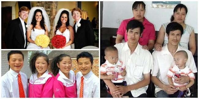 5 Kisah Pernikahan Saudara Kembar Identik Yang Unik dan Romantis di Dunia