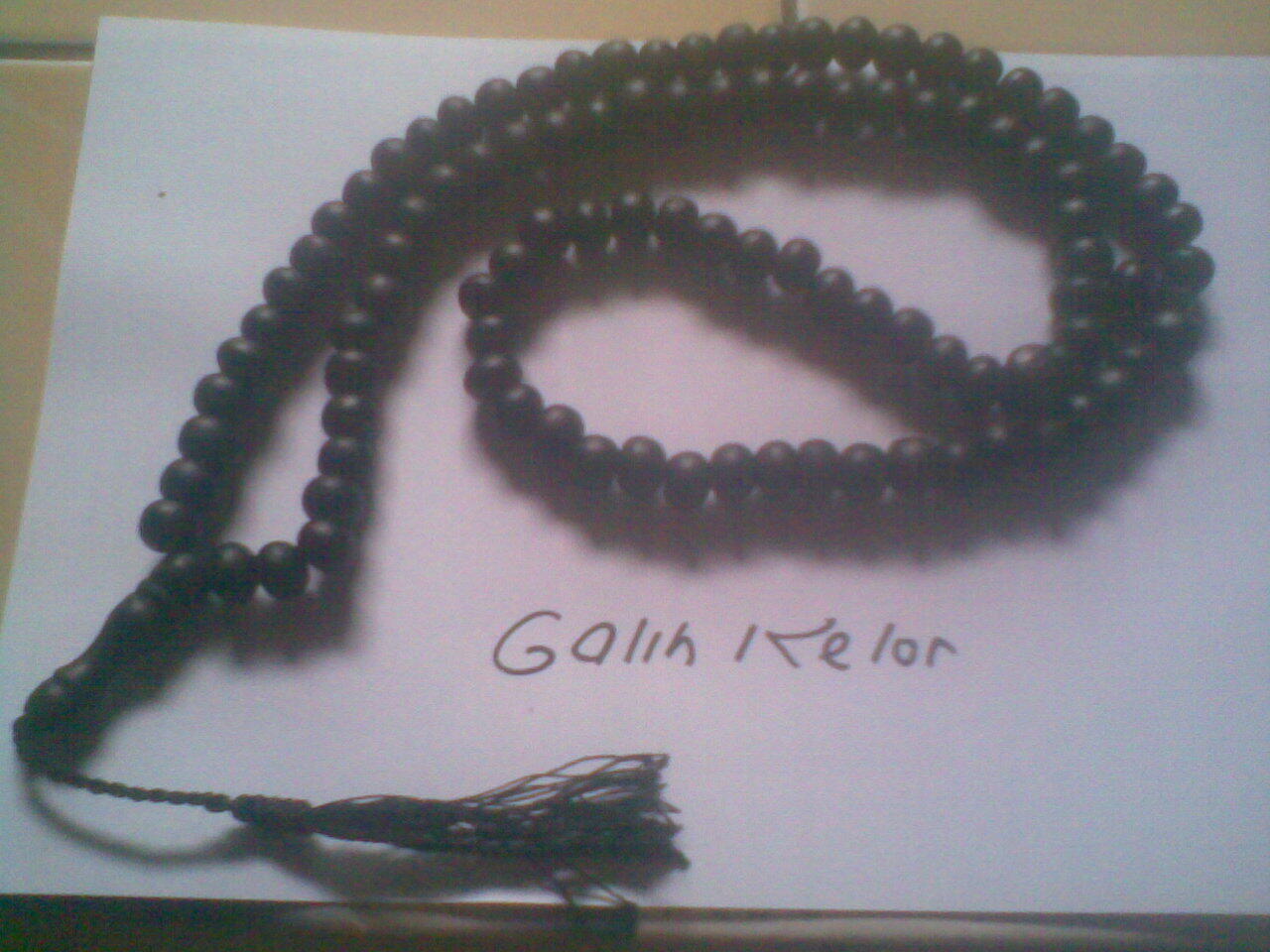 tasbih kayu galih kelor 
