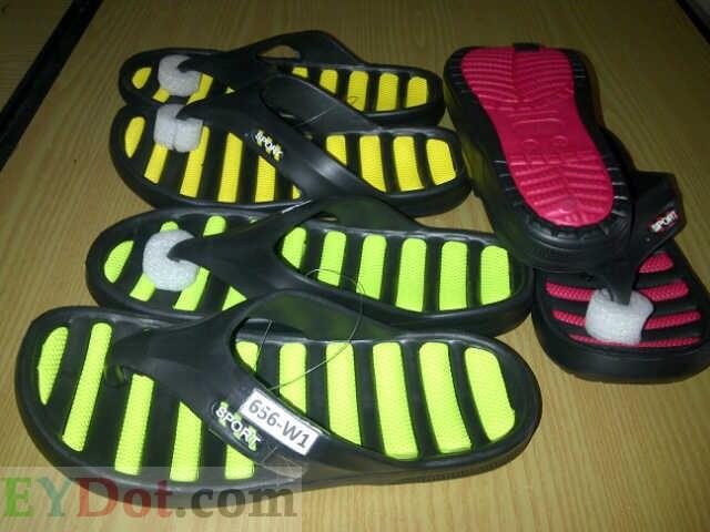 Grosir sandal karet import murah, jual per dus, cocok untuk stok toko anda