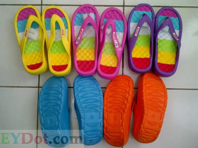 Grosir sandal karet import murah, jual per dus, cocok untuk stok toko anda