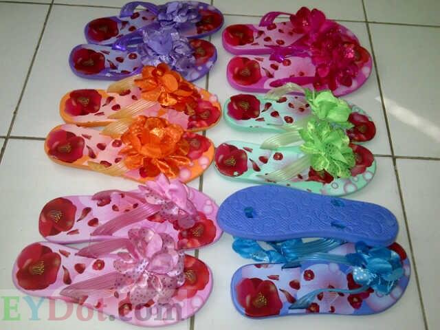 Grosir sandal karet import murah, jual per dus, cocok untuk stok toko anda