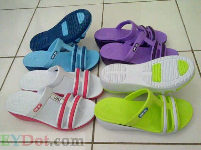 Grosir sandal karet import murah, jual per dus, cocok untuk stok toko anda