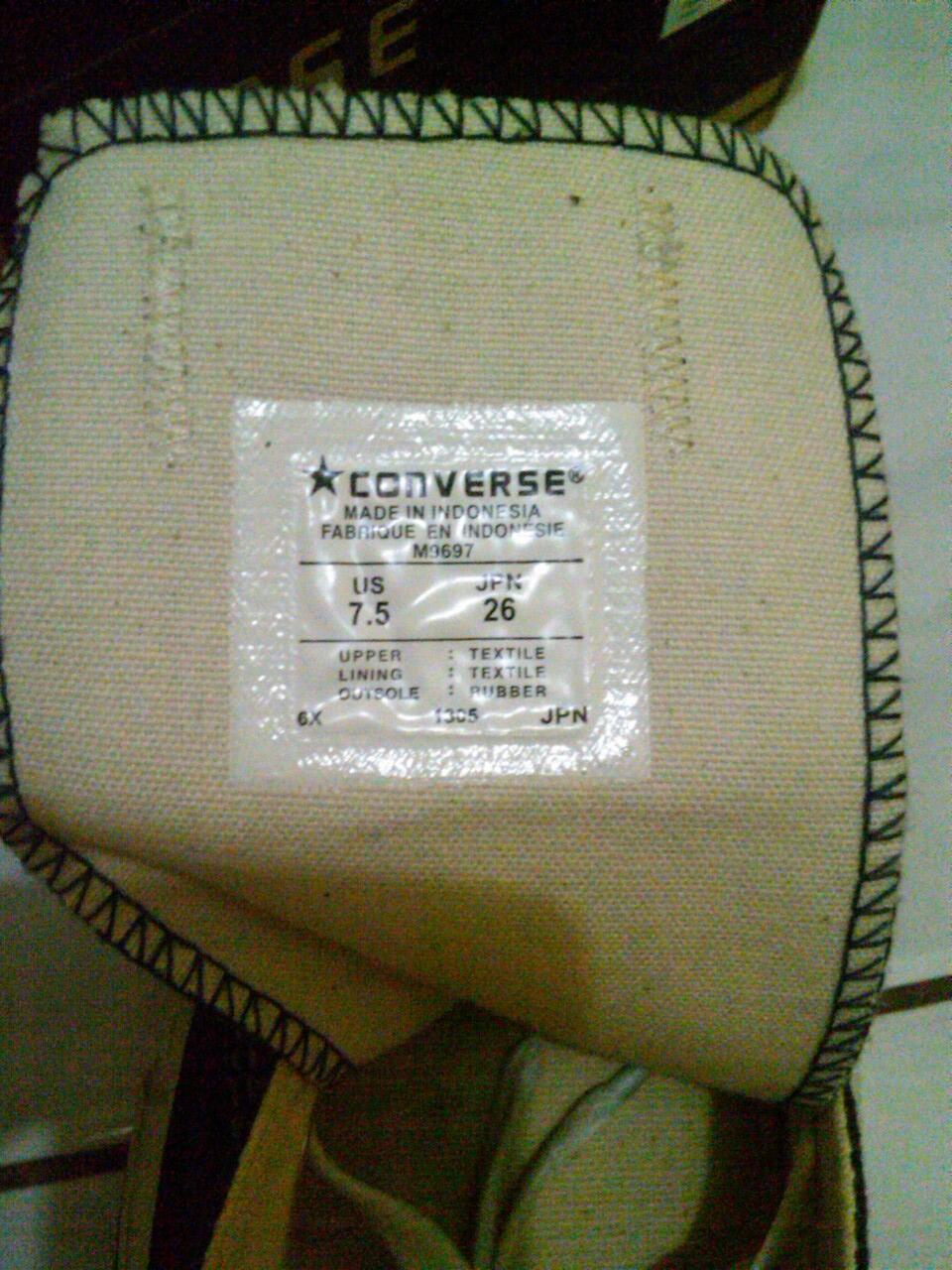 Jual sepatu Converse Original ada 2, Cream Mid and Navy Low