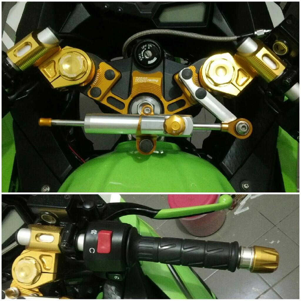 paket stang + stabilizer ninja 250 ato fi