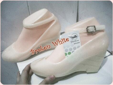 WEDGES JELLY SHOES GLITTER 50.000 !