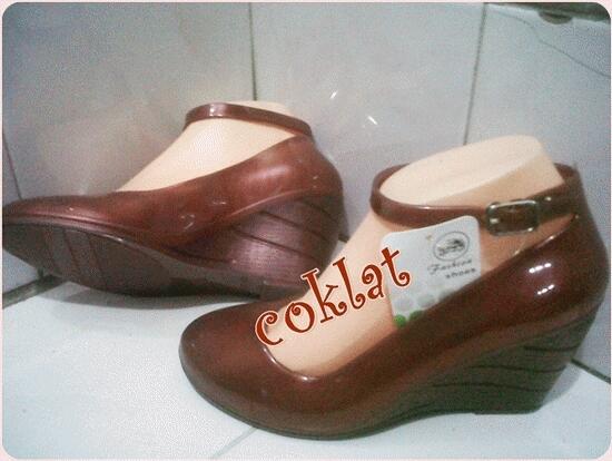 WEDGES JELLY SHOES GLITTER 50.000 !