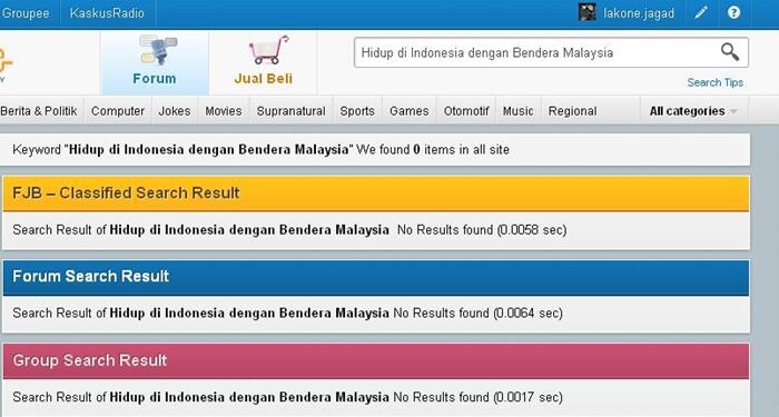 Hidup di Indonesia dengan Bendera Malaysia