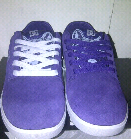 BNIB DC shoes original "CHRIS COLE - PURPLE"