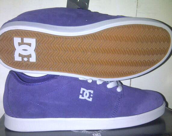 BNIB DC shoes original "CHRIS COLE - PURPLE"
