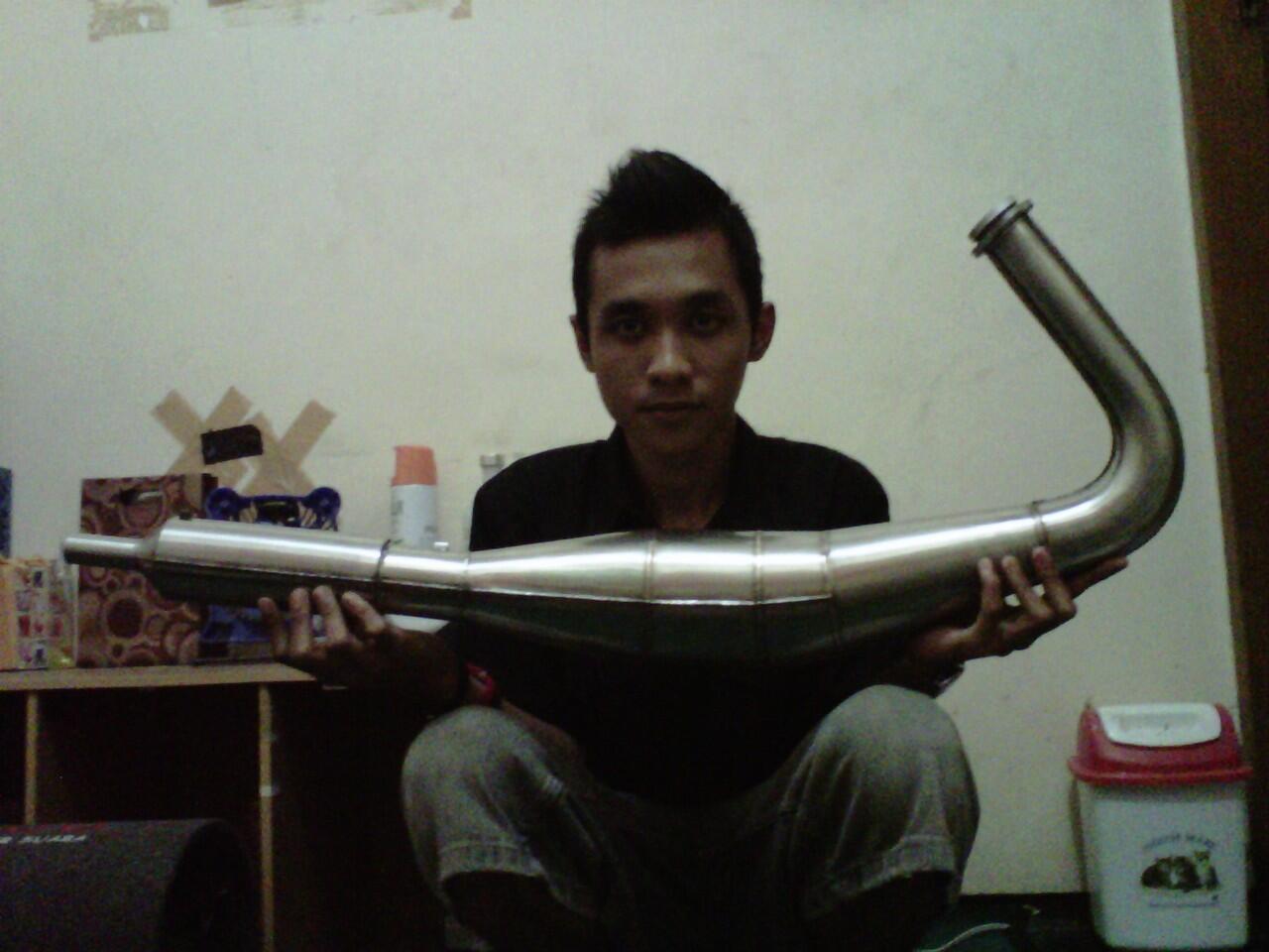 Jual Knalpot 3v3 classic buat RX KING buatan MALANG