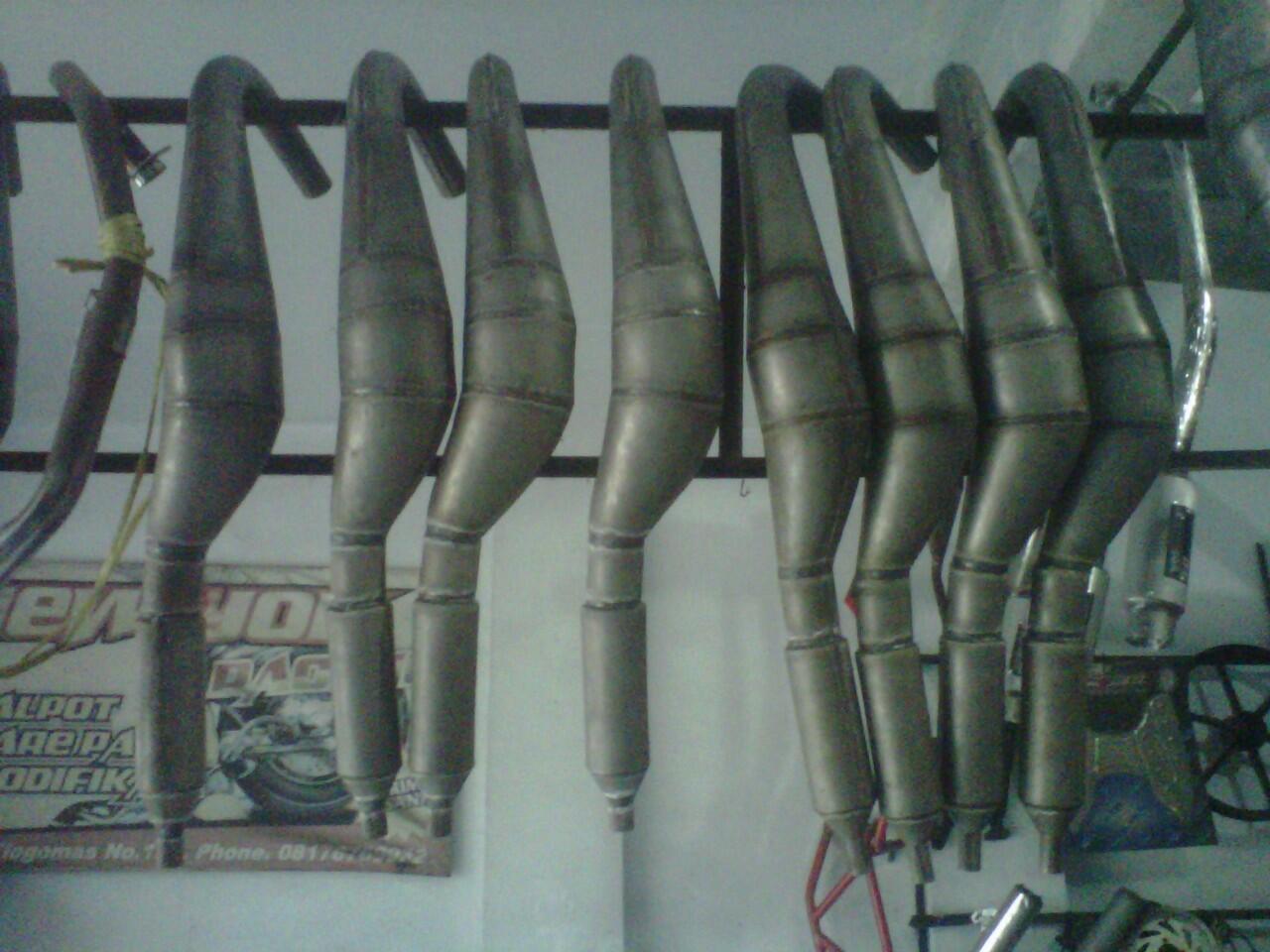 Jual Knalpot 3v3 classic buat RX KING buatan MALANG