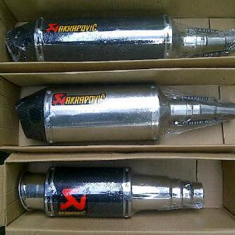 Knalpot Terlaris Saat Ini,Slip On Akrapovic For Ninja 250CC