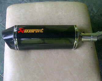 Knalpot Terlaris Saat Ini,Slip On Akrapovic For Ninja 250CC