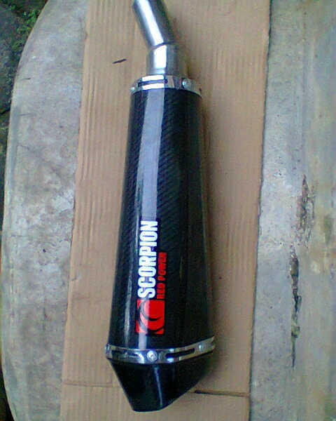 Red Of Power, Scorpion. Knalpot Racing Ninja 250CC. Segera Miliki.