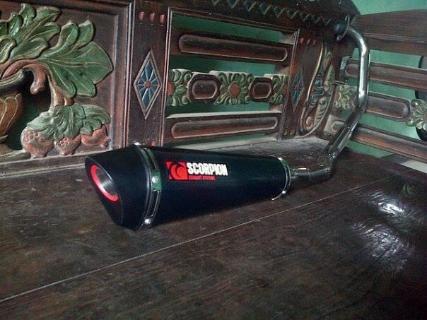 Knalpot Merk Scorpion Satria FU 150CC Full