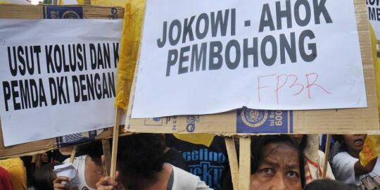 6 Aksi anggota DPRD DKI Taufiqurrahman kritik Jokowi
