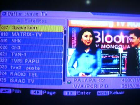 Blomberg tv penganti spacetone tv anak 