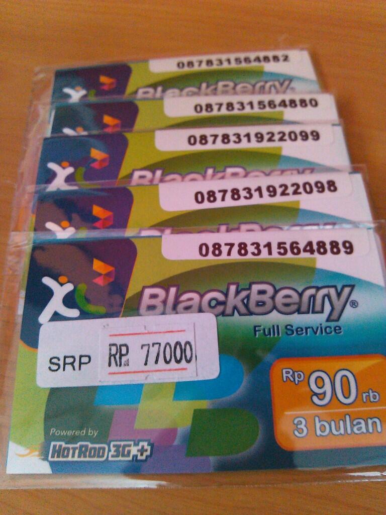 KARTU PERDANA XL FULL SERVICE 3 BULAN SEGEL