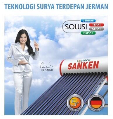 Pemanas Air Tenaga Surya