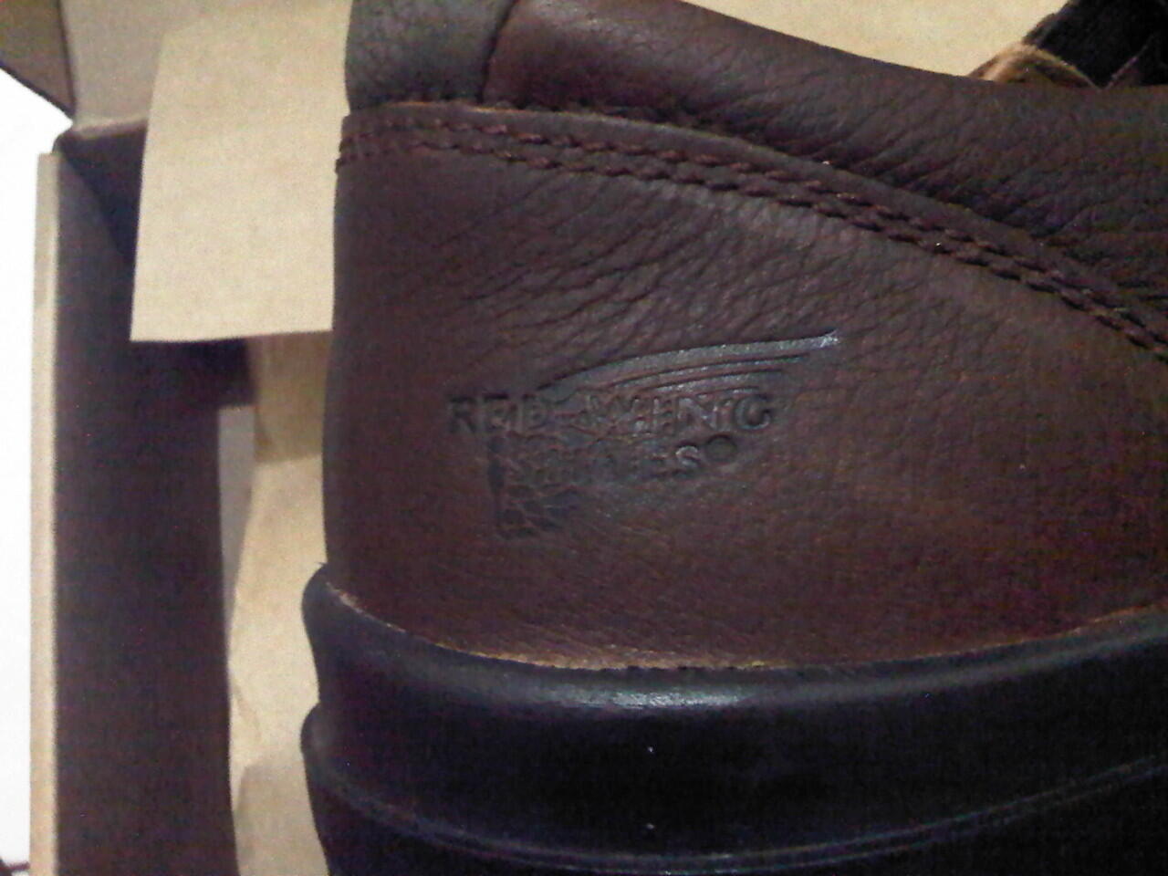 JUAL SEPATU RED WINGS "ORI" BNIB UKURAN 42 dan 43 WARNA COKLAT