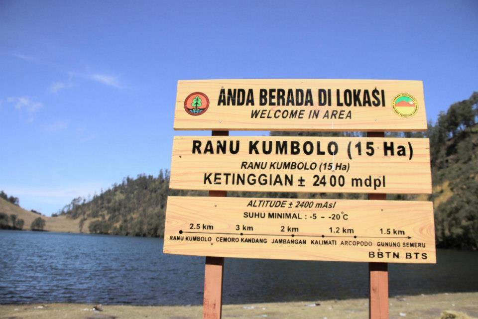 Ranu Kumbolo, surga dunia di timur Pulau jawa :D