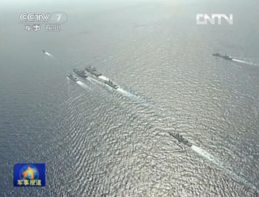 (PIC) PLA Navy fleet enters West Pacific for training