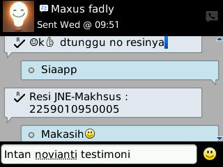 Kumpulan Testimonial dan Katalogue ^.^ 