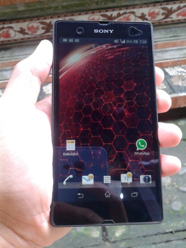 sony xperia z pembelian 12 mei