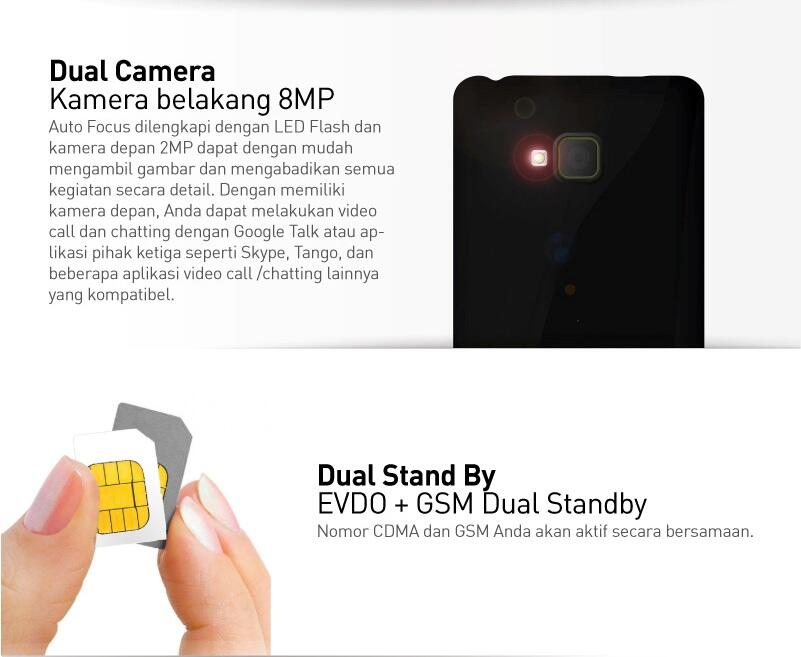 Andromax U Putih Lengkap segel sampai feb'14 -=Surabaya=-
