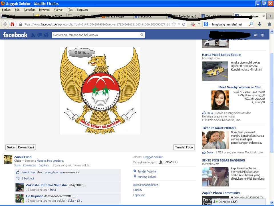 Nemu di FB Ababil anggota MLM.Merusak Lambang Negara Kita