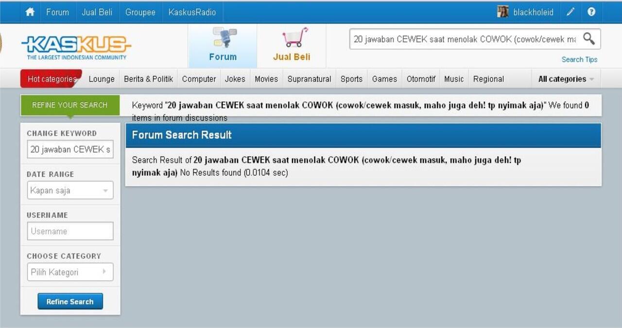 20 jawaban CEWEK saat menolak COWOK (cowok/cewek masuk, maho juga deh! tp nyimak aja)