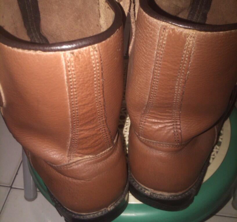 SEPATU BOOTS MERK CHEETAH LEATHER