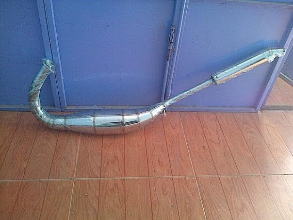 Tersedia Juga Knalpot Utk Ninja 150CC Merk Akrapovic & R9