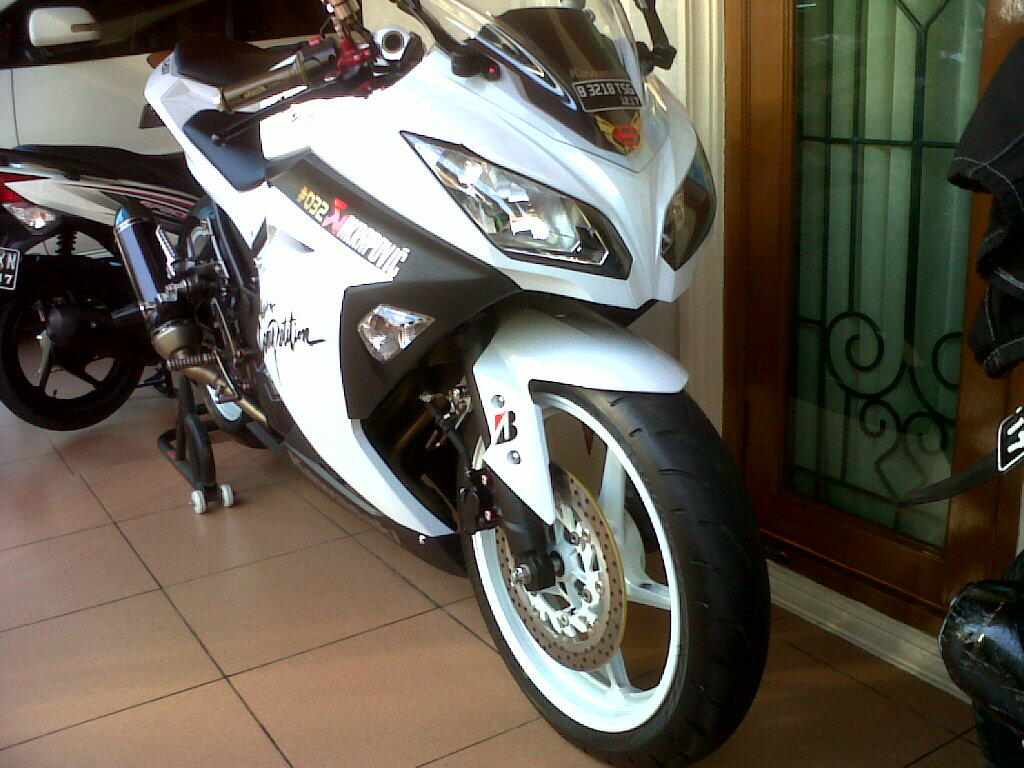 Terjual Di Jual Kawasaki Ninja 250 Th 2012 Full Modifikasi KASKUS