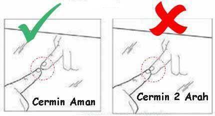 &#91;!&#93; Hati-hati cermin 2 arah di toilet umum &amp; hotel