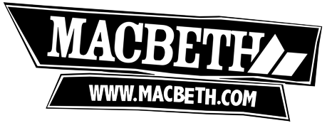 ORIGINAL MACBETH DISC BLACK WHITE